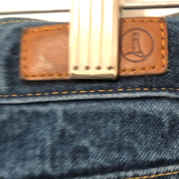 28. Lands End, Dark Wash, Denim, Straight Leg - Picture 10 of 13